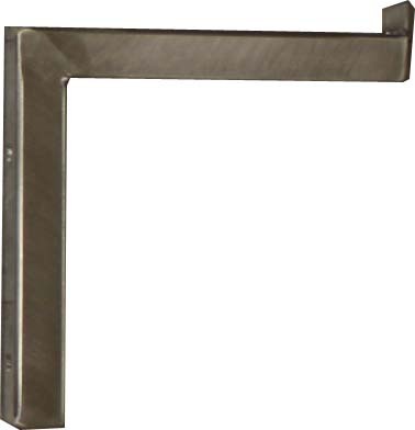 Wall console made of stainless steel 150x150 mm
